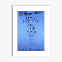 Love Letters on Blue Paper 1978 Print