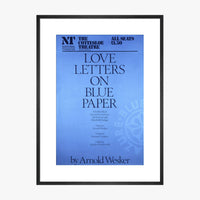 Love Letters on Blue Paper 1978 Print