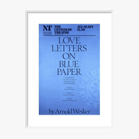 Love Letters on Blue Paper 1978 Print