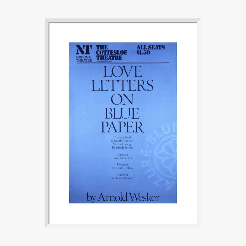 Love Letters on Blue Paper 1978 Print