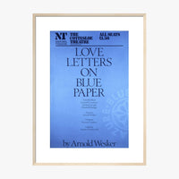 Love Letters on Blue Paper 1978 Print