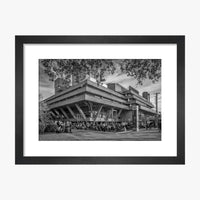 National Theatre Black and White Print