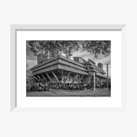 National Theatre Black and White Print