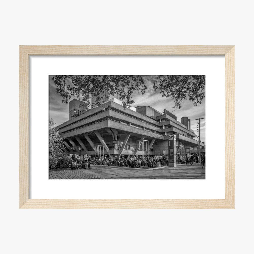 National Theatre Black and White Print