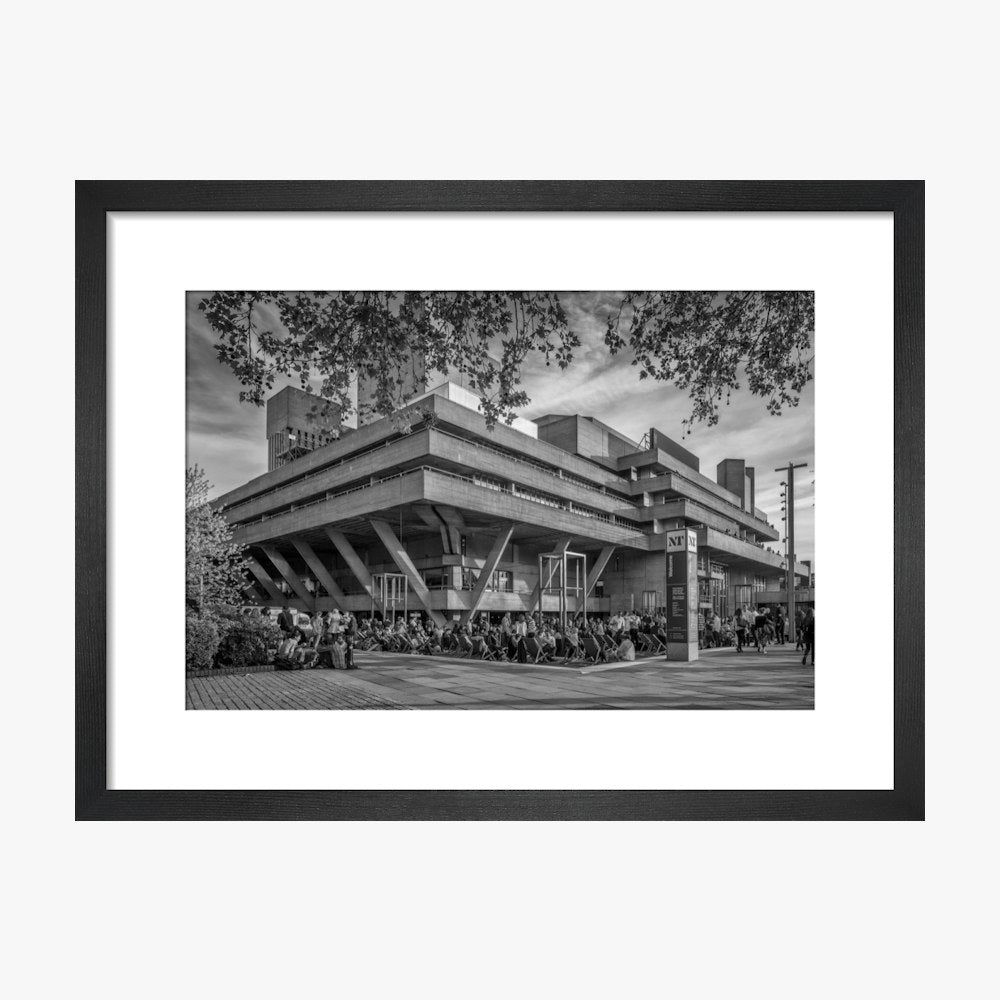 National Theatre Black and White Print