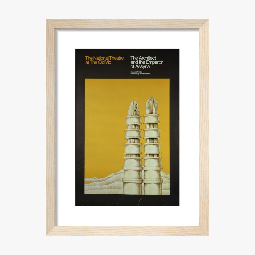 The Architect and the Emperor of Assyria 1971 Print