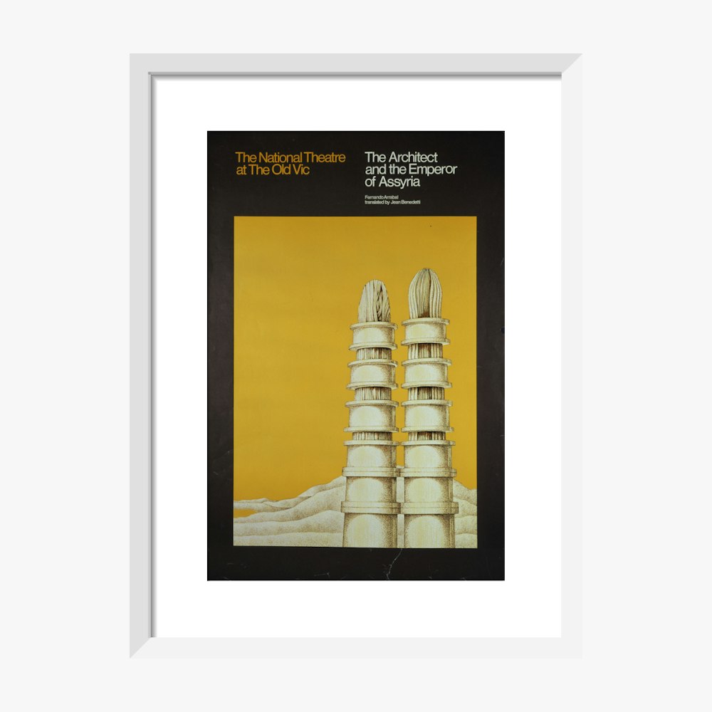 The Architect and the Emperor of Assyria 1971 Print