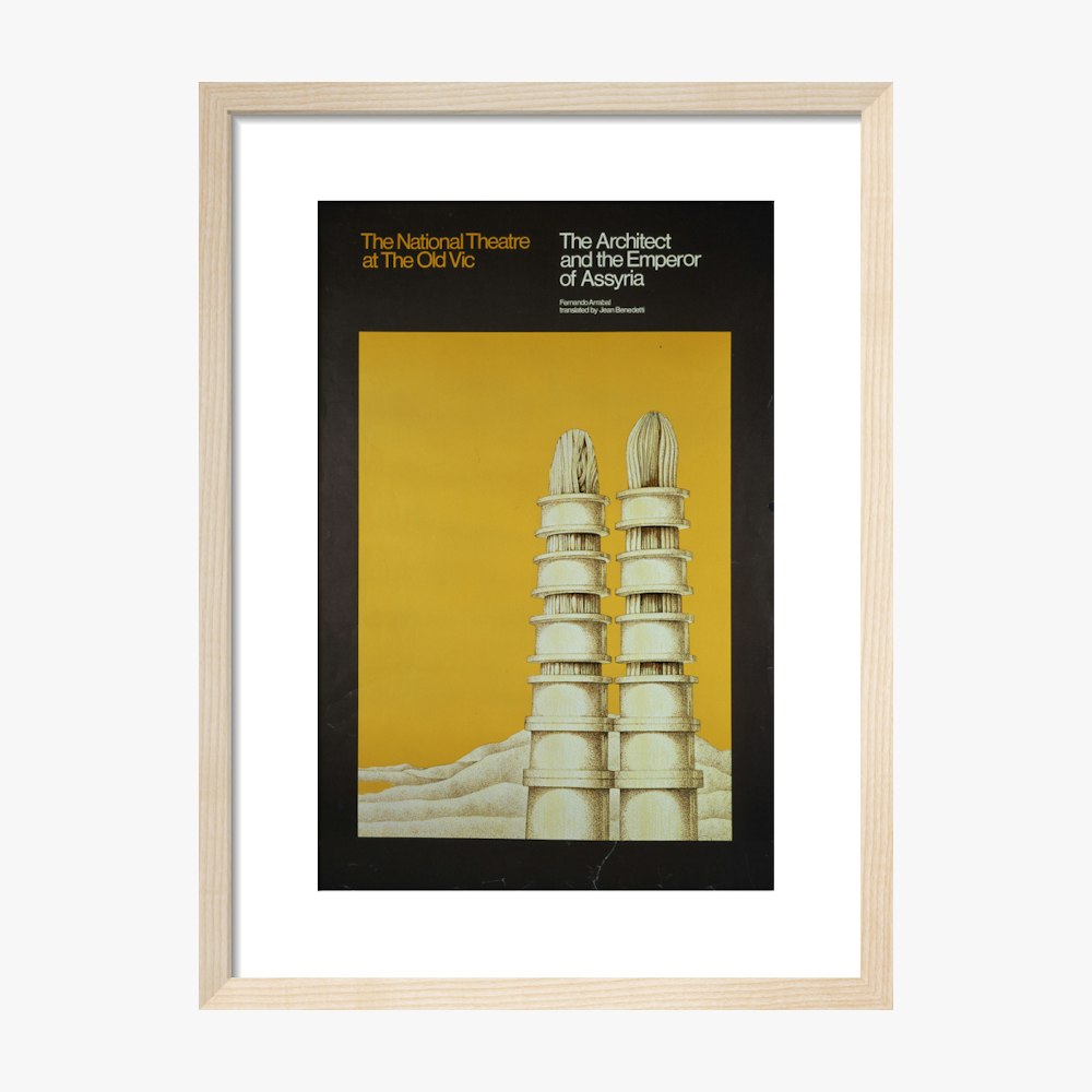 The Architect and the Emperor of Assyria 1971 Print