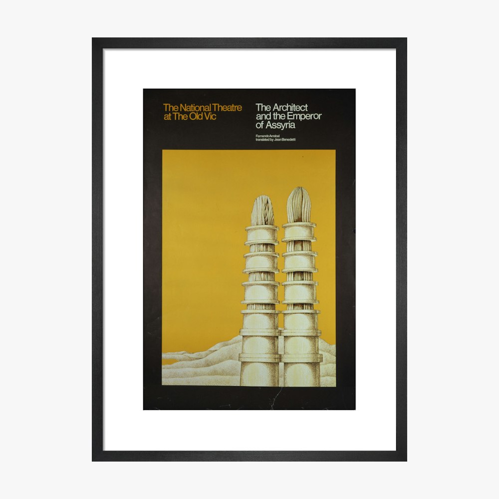 The Architect and the Emperor of Assyria 1971 Print