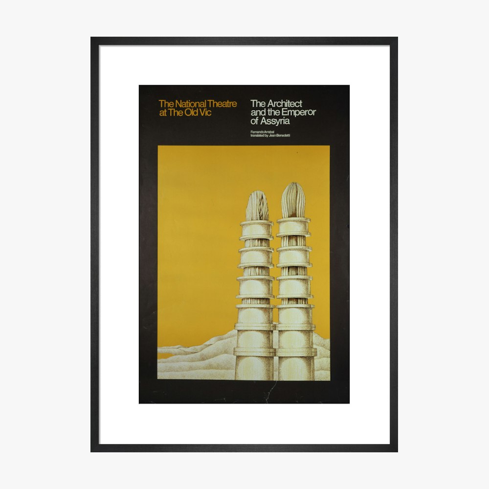 The Architect and the Emperor of Assyria 1971 Print