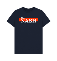 Navy Blue Printed T-shirt Front
