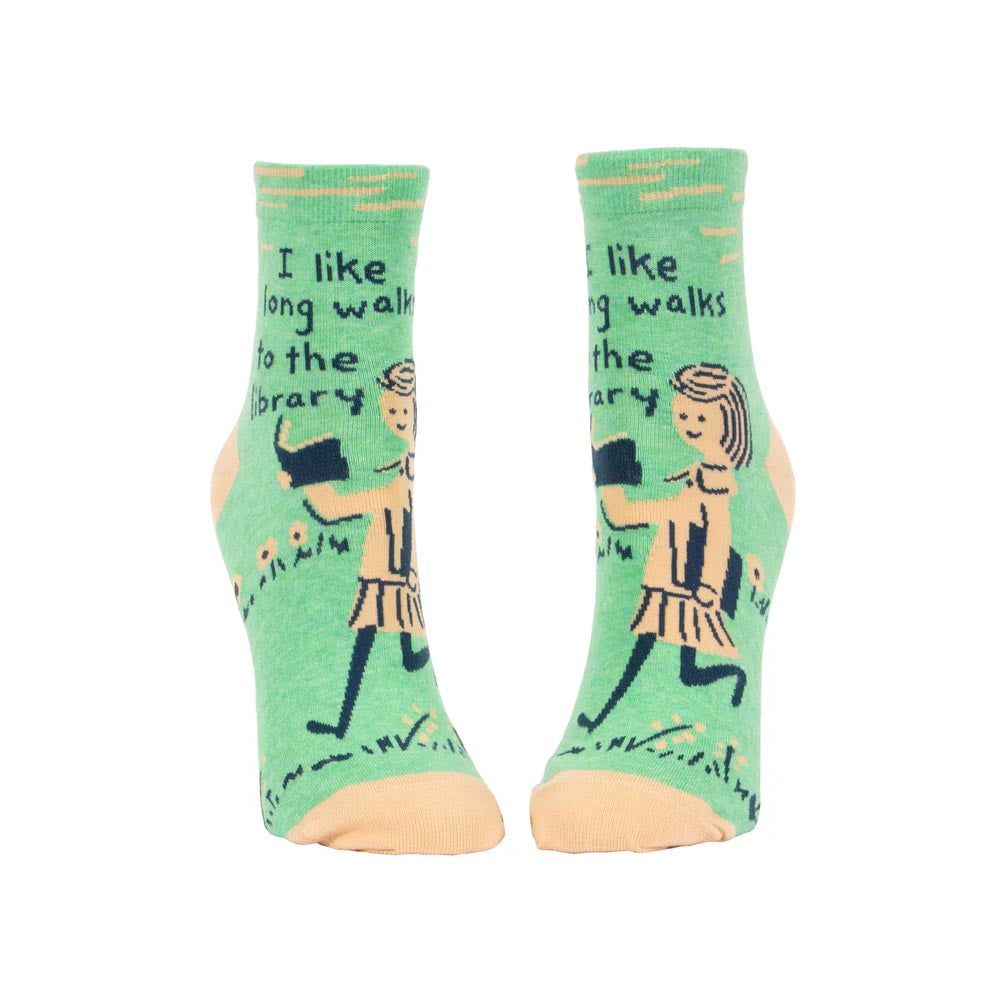 Long Walks Library Socks