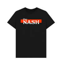 Black Printed T-shirt Front