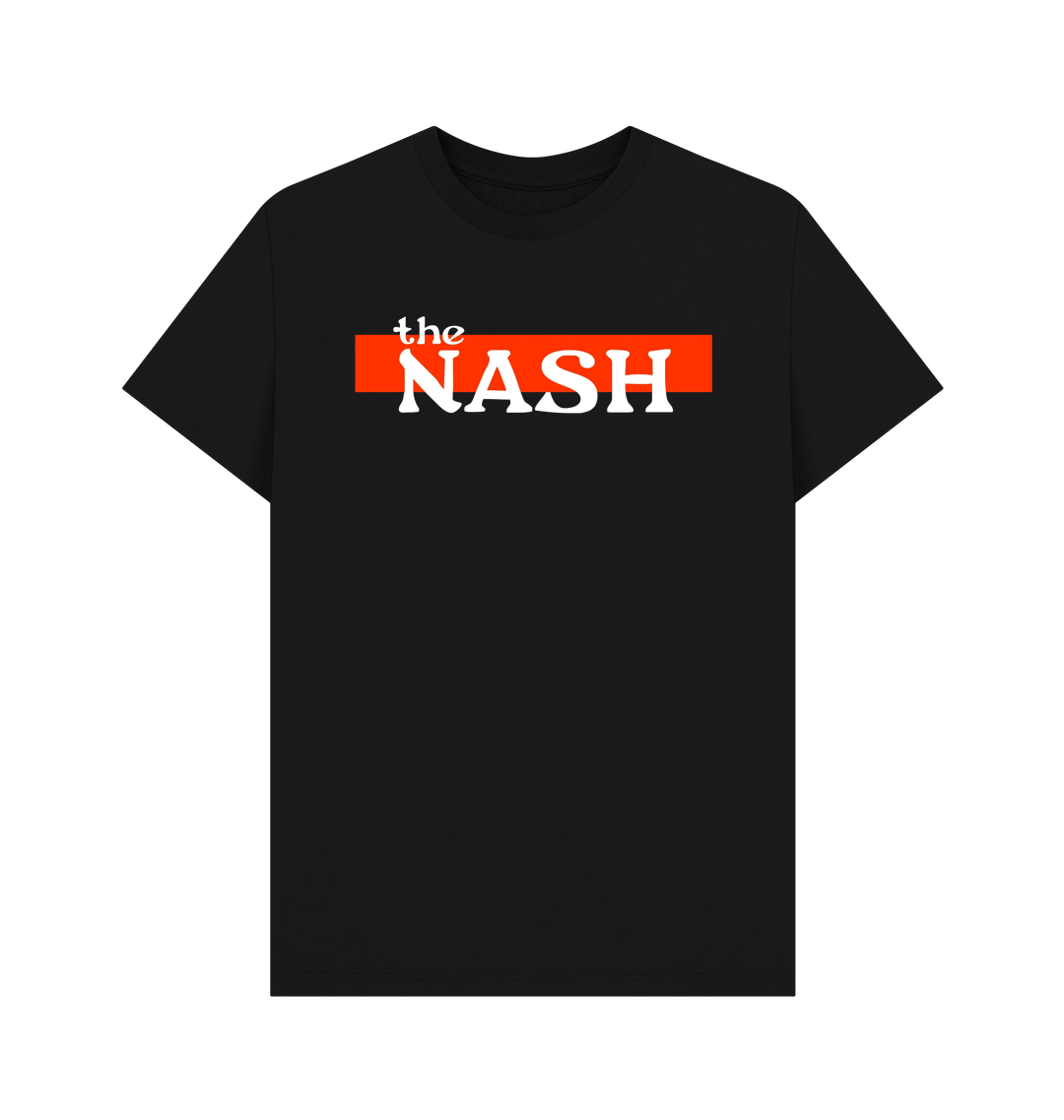 Black Printed T-shirt Front