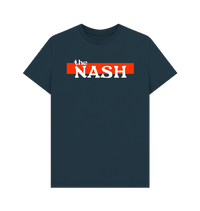 Denim Blue Printed T-shirt Front