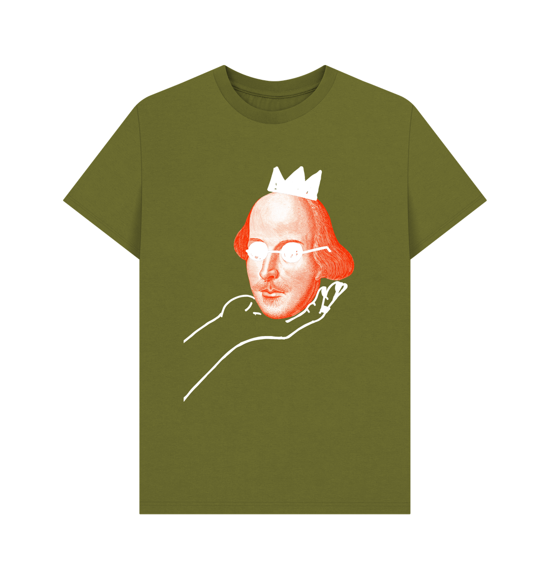 Moss Green Printed T-shirt