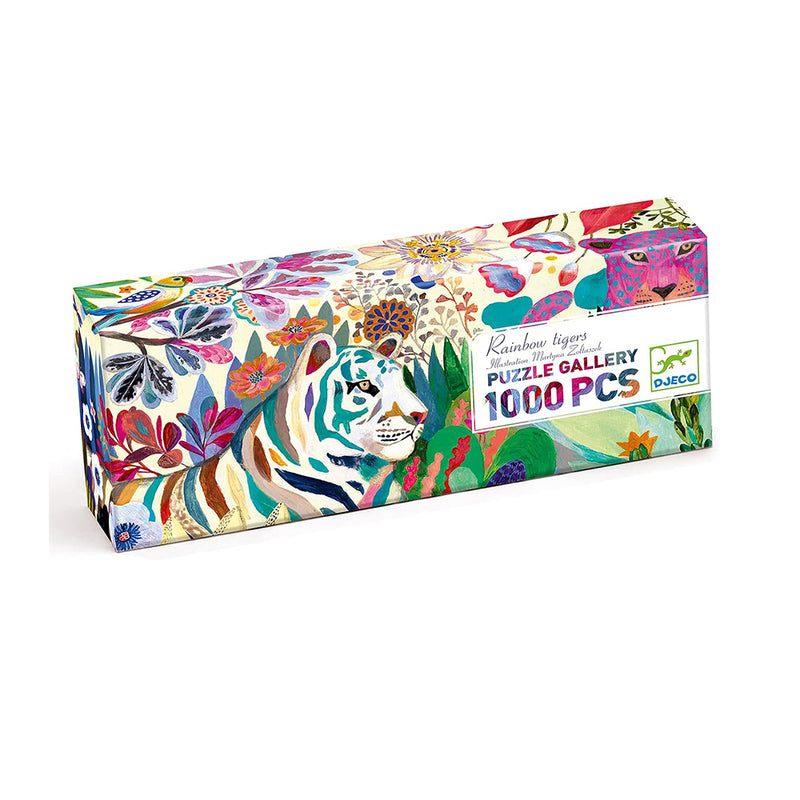 Rainbow Tigers Jigsaw - 1000 piece puzzle