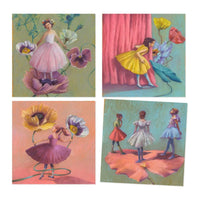 Pastel Crayon Set - Ballerinas