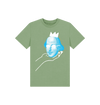Sage Printed Kids T-Shirt Front