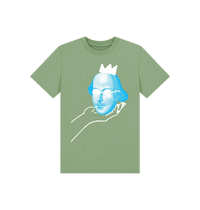 Sage Printed Kids T-Shirt Front