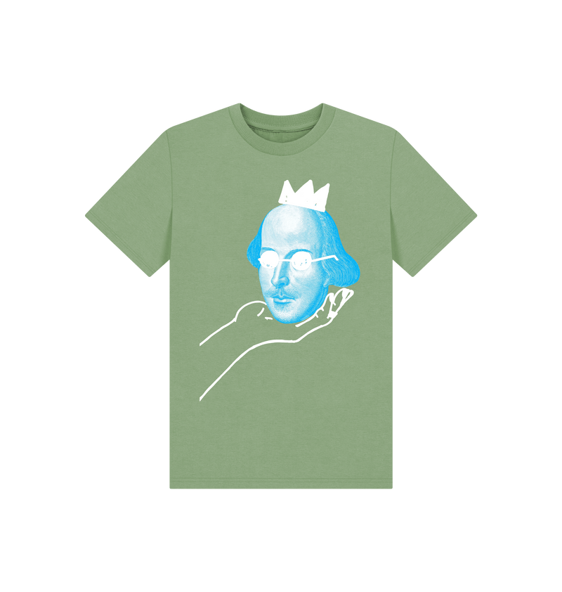 Sage Printed Kids T-Shirt Front