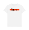 White Printed T-shirt Front