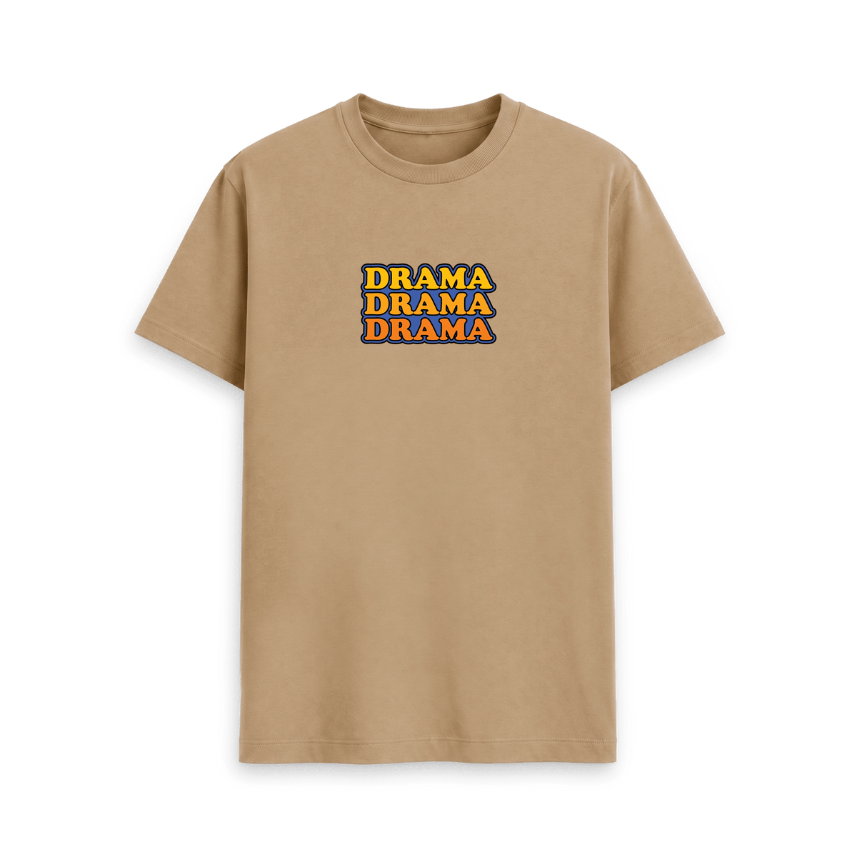 Sand Printed T-shirt Front