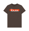 Chocolate Printed T-shirt Front