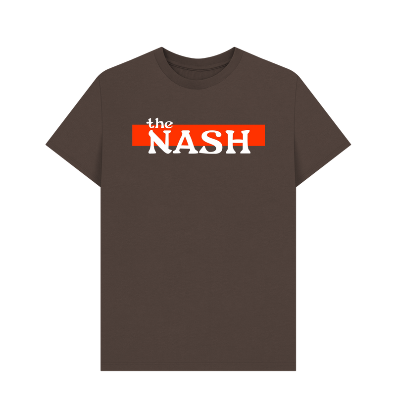 Chocolate Printed T-shirt Front