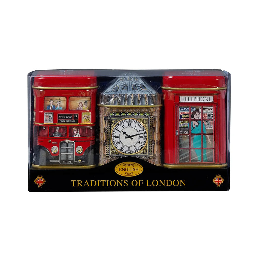 Best of British Mini Tea Tin Set - London Icons