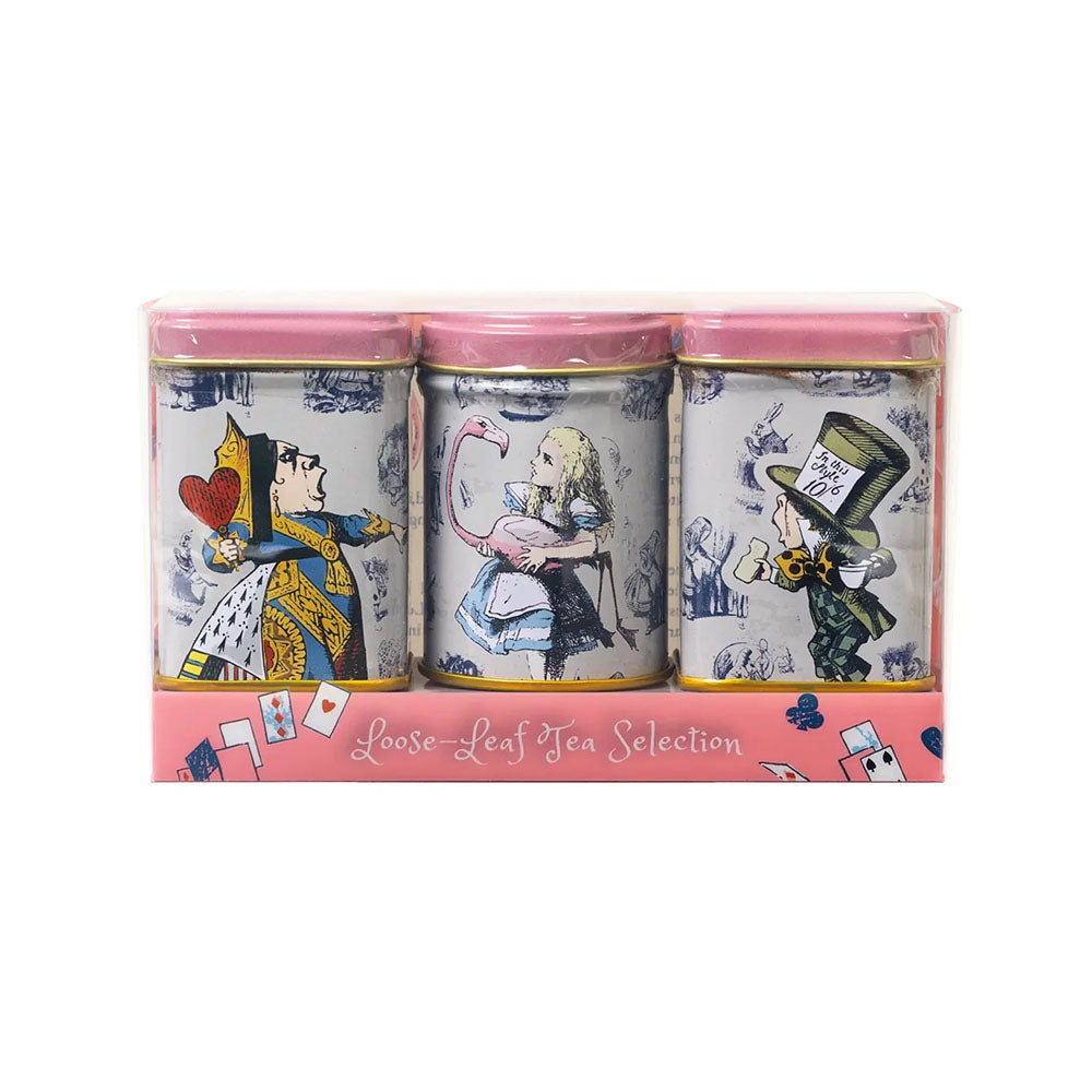 Mini Tea Tin Trio - Alice in Wonderland