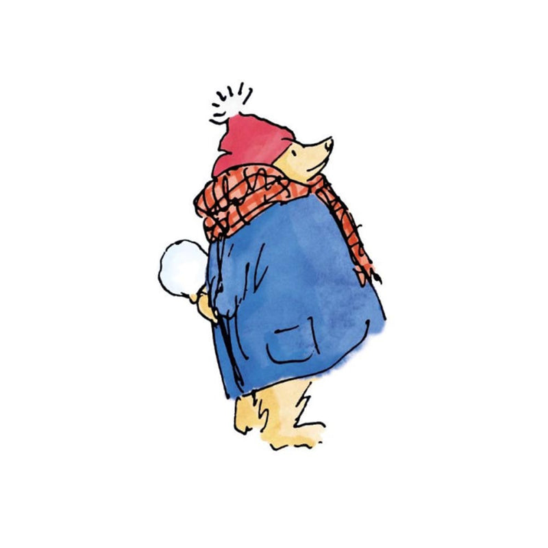 Paddington with Snowball Christmas Cards - Pack of 8