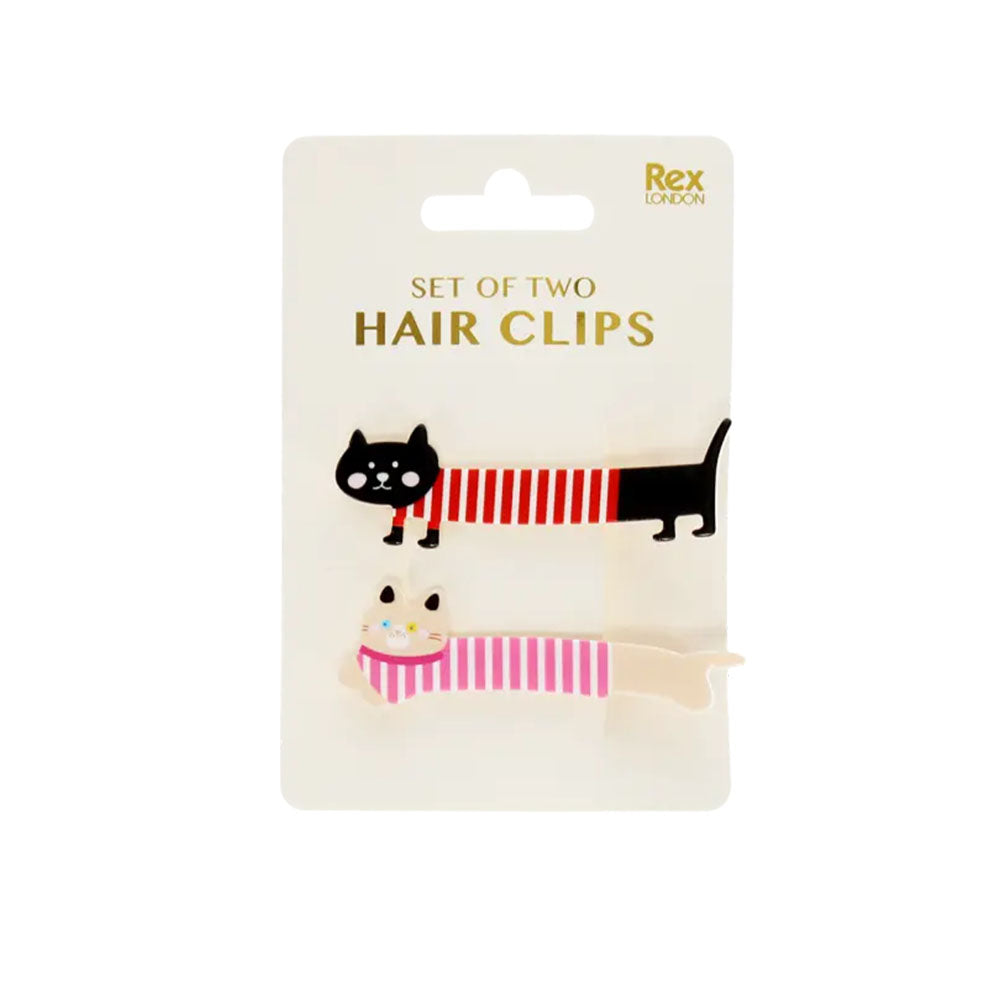 Cats Hair Clips - Set of 2