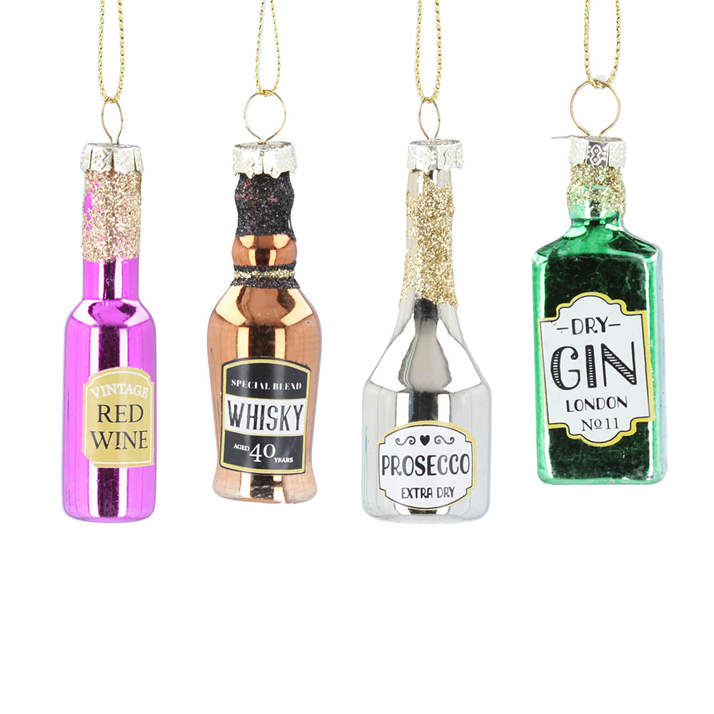 Miniature Glass Bottle Decoration