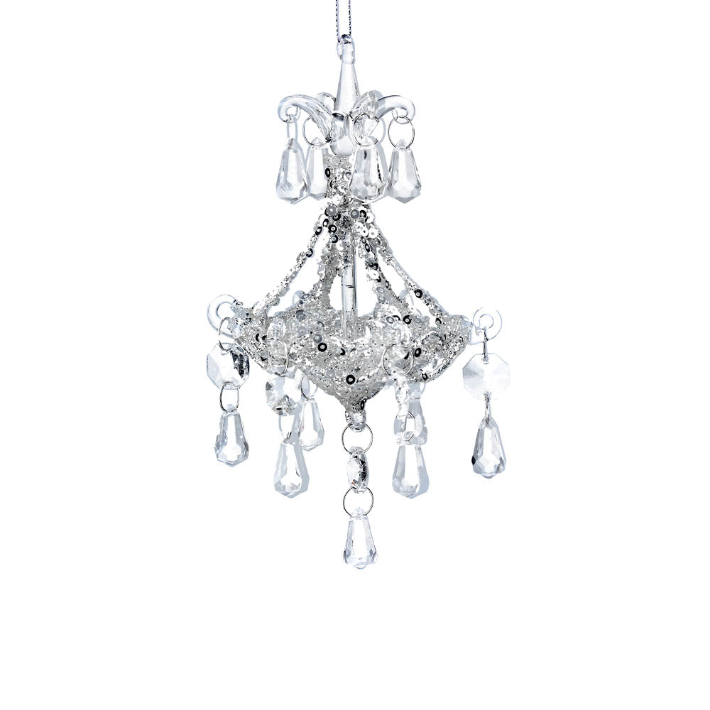 Glass Chandelier Decoration