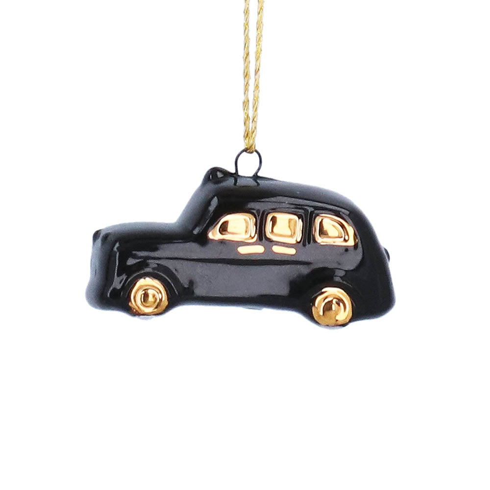 London Taxi Mini Ceramic Decoration