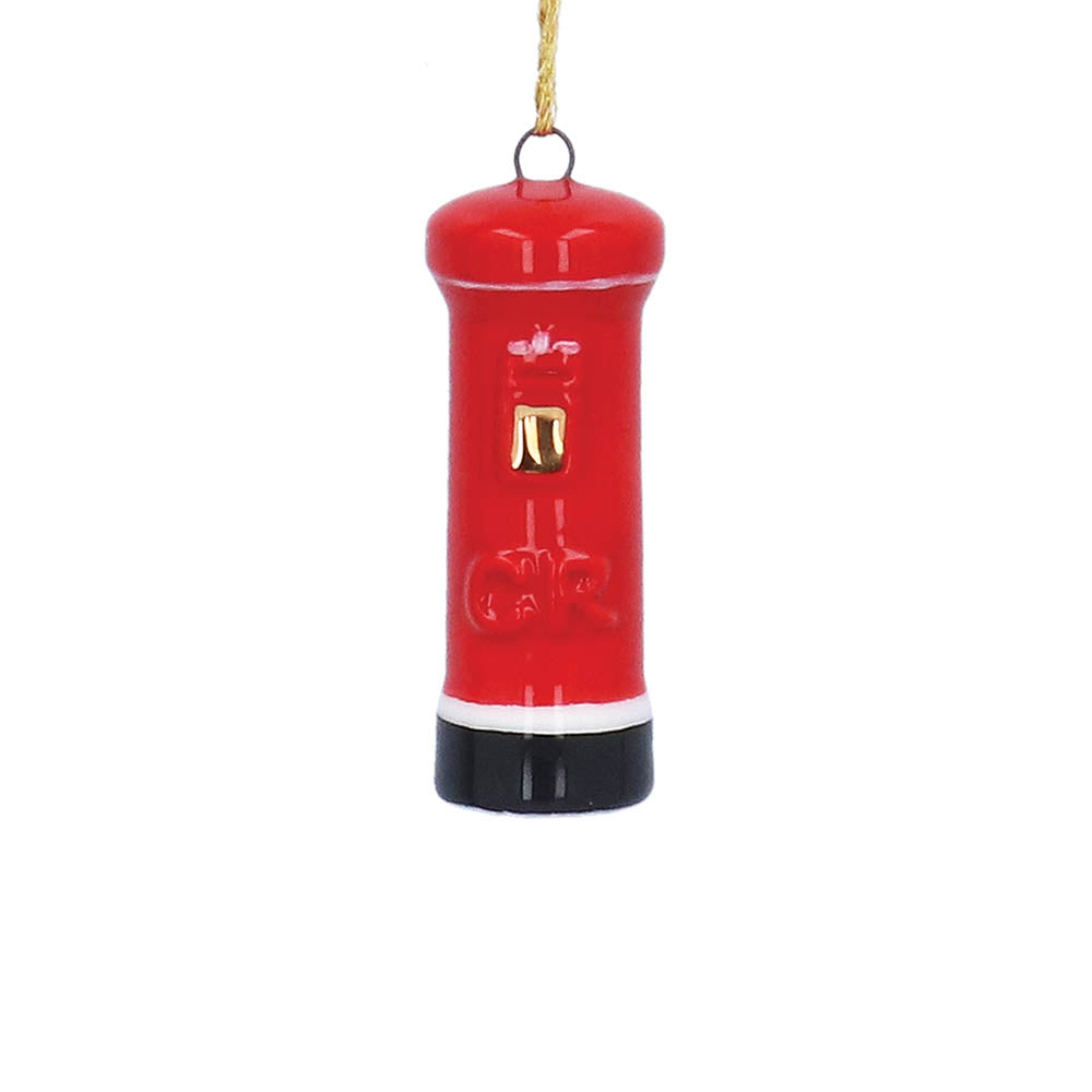 London Post Box Mini Ceramic Decoration