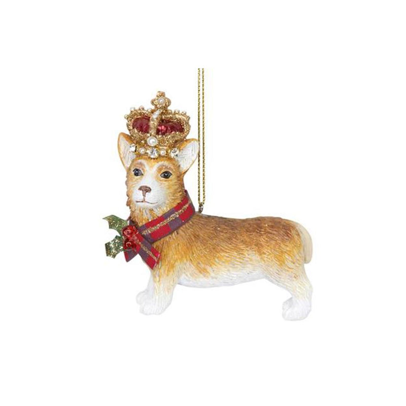 Crown Corgi Decoration