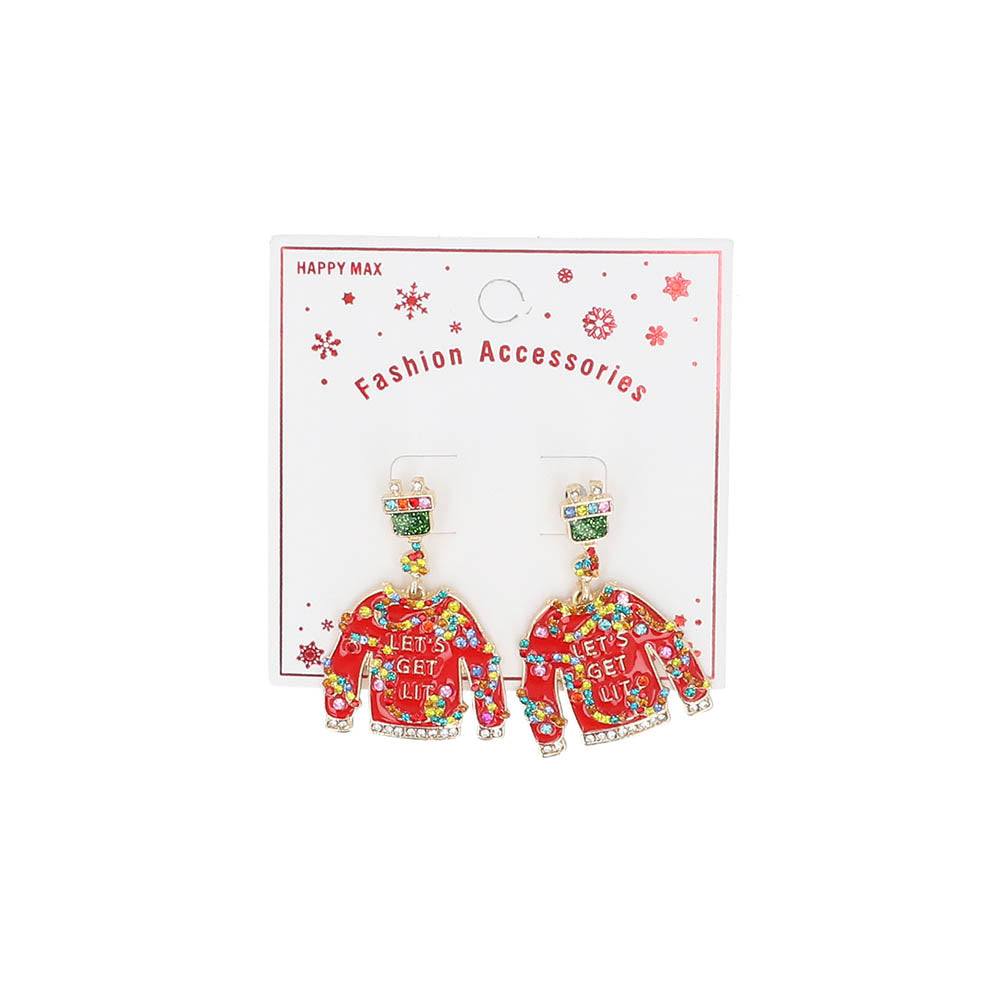 Christmas Jumper Earrings
