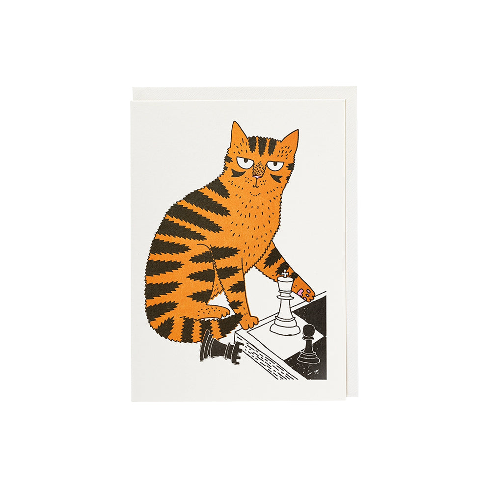 国际象棋猫贺卡