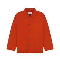 Cotton Workwear Jacket - Rust