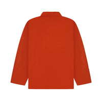 Cotton Workwear Jacket - Rust