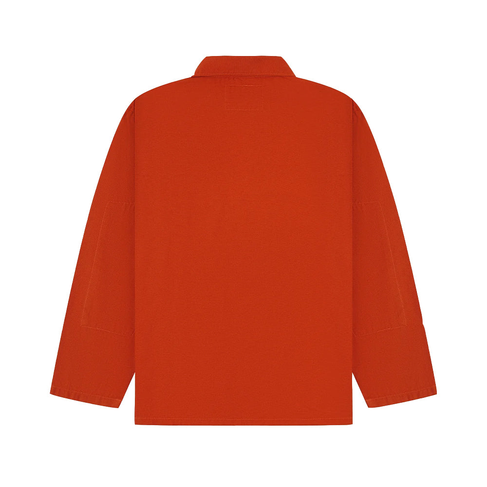 Cotton Workwear Jacket - Rust