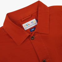 Cotton Workwear Jacket - Rust