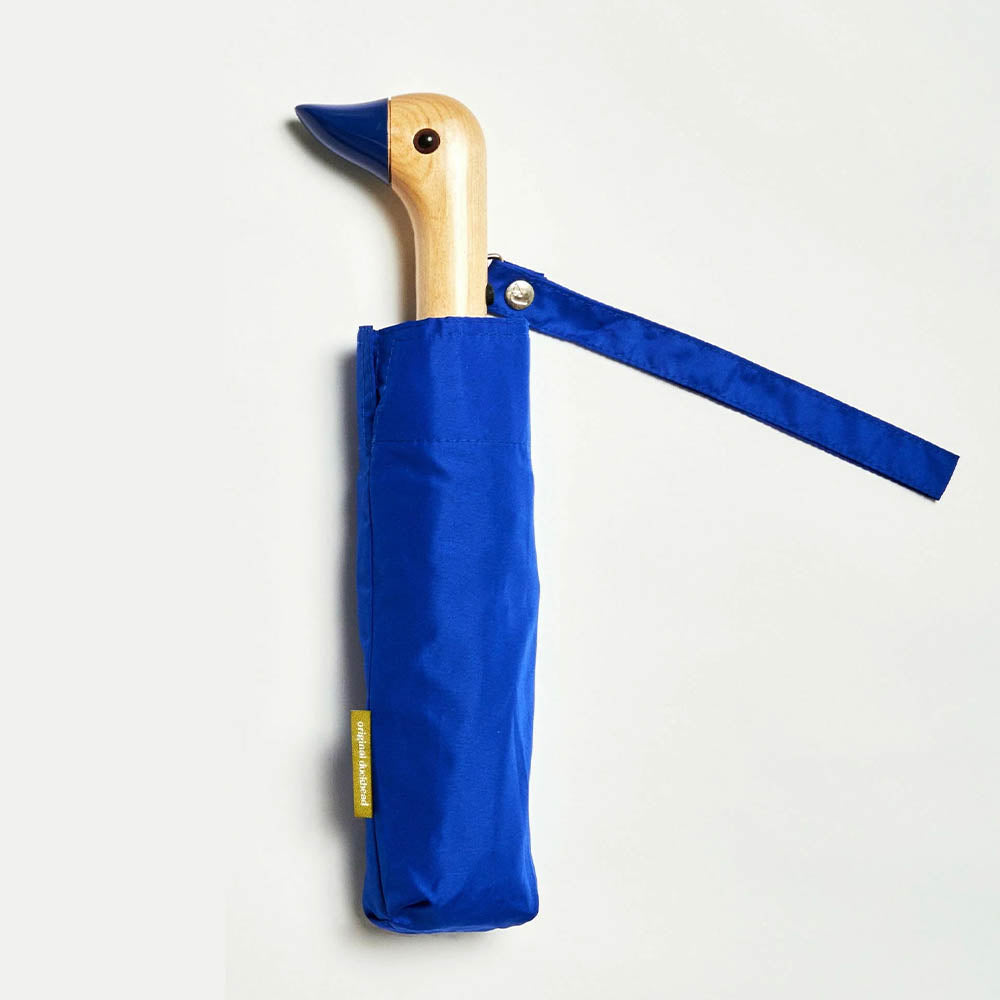 Eco-Friendly Compact Duckhead Umbrella - Royal Blue