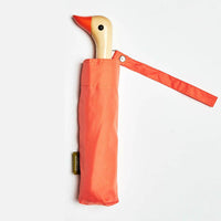 Eco-Friendly Compact Duckhead Umbrella - Peach