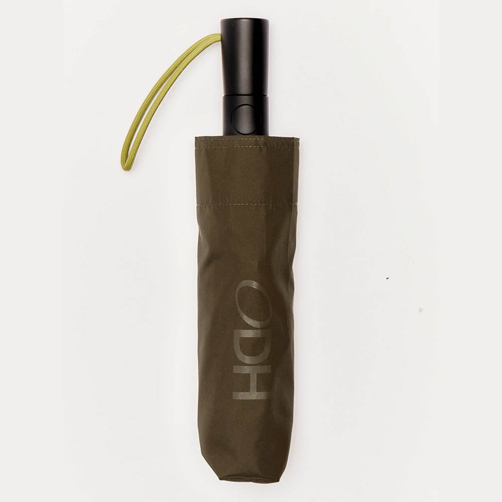 Eco-Friendly Compact Umbrella - Olive