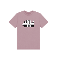 Mauve Printed Kids T-Shirt