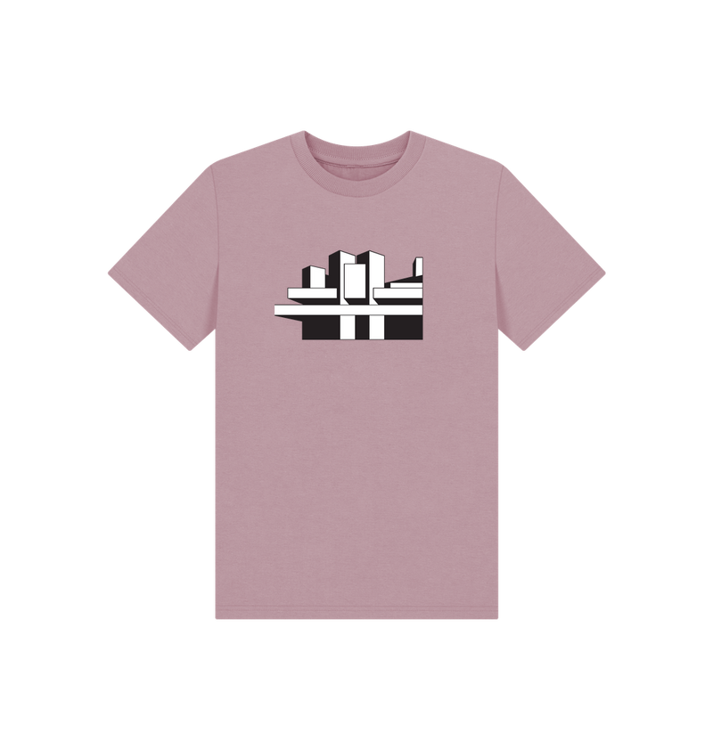 Mauve Printed Kids T-Shirt