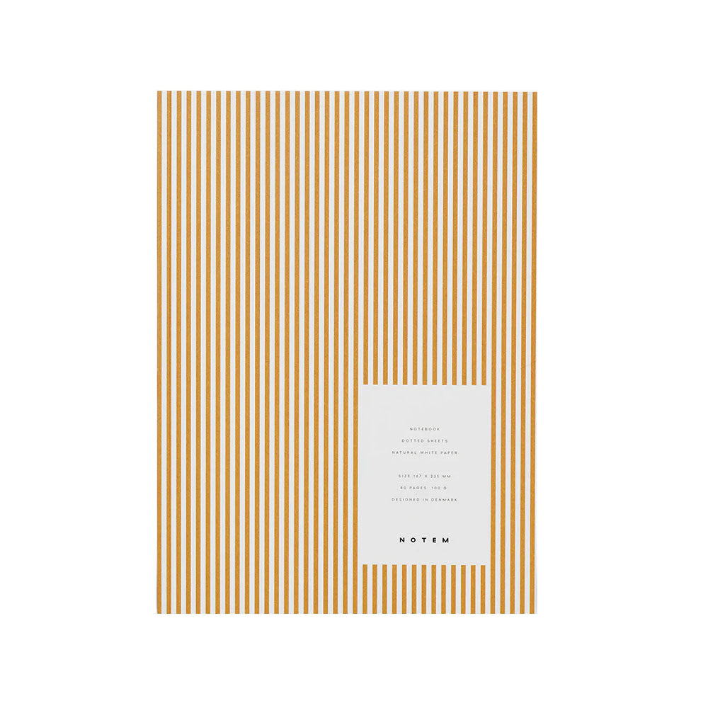 Vita Notebook - Ochre Lines